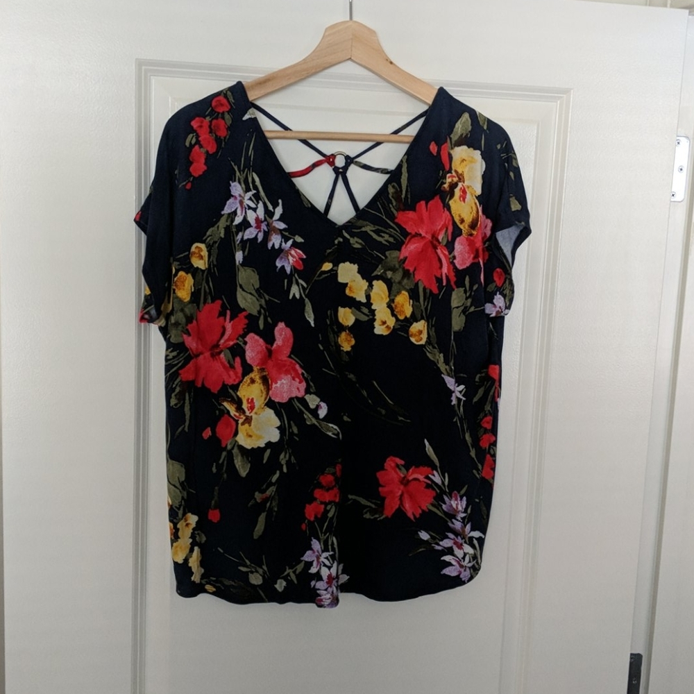 Papermoon women's floral shirt